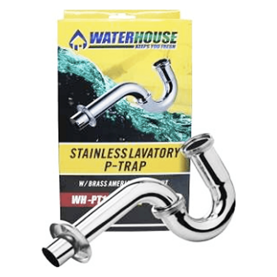 Waterhouse P-Trap Stainless w/ American Nut - KHM Megatools Corp. Waterhouse P-Trap Stainless w/ American Nut - KHM Megatools Corp.